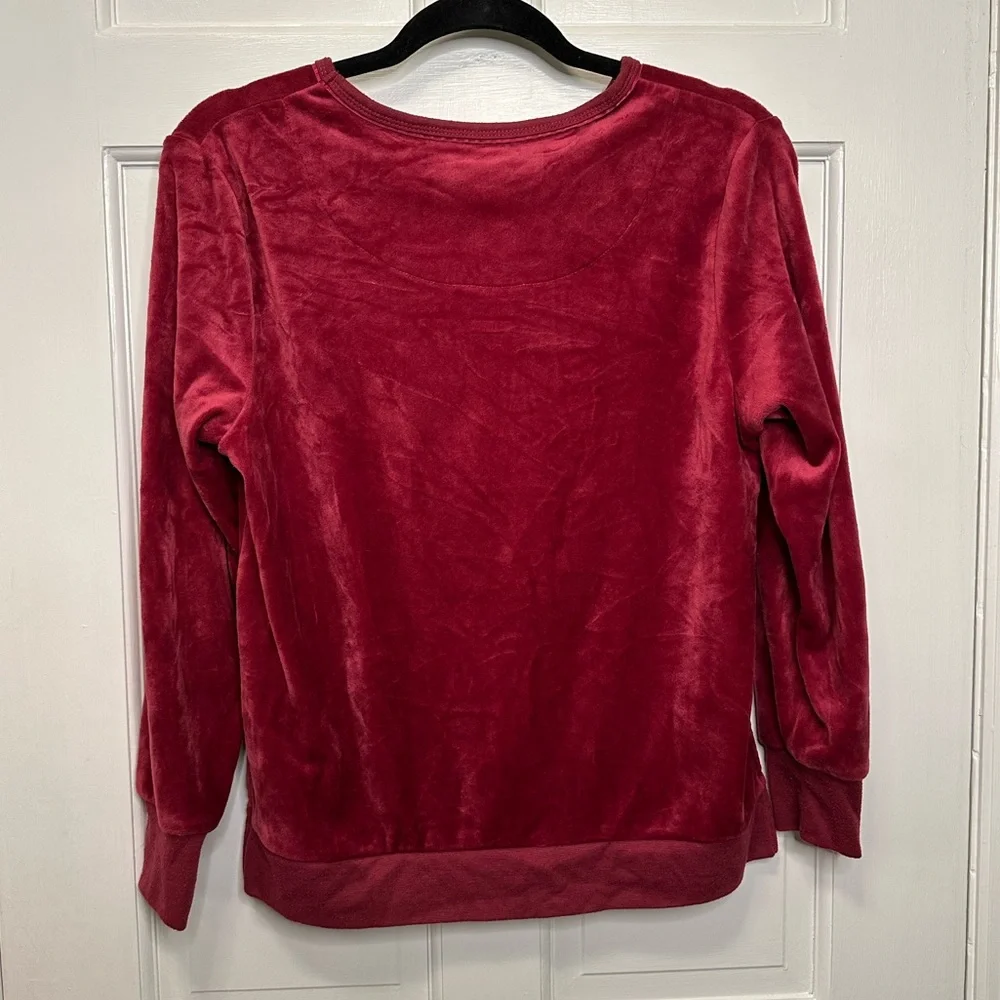 Kate Spade Sparkle‎ and Shine Velour Crewneck